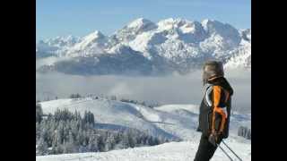 Hallstatt and Dachstein West Winter Video [upl. by Aihceyt]