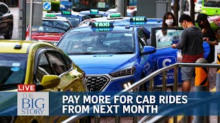 ComfortDelGro to raise cab fares in March in its first hike in 10 years  THE BIG STORY [upl. by Cod272]