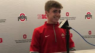 Ohio State pistol shooter Henry Leverett discusses Olympic opportunity [upl. by Nishi]