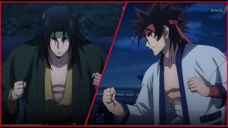 Sanosuke vs Katsu Rurouni Kenshin 2023 rurounikenshin samuraix animedit [upl. by Sirhc]