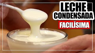 LECHE CONDENSADA en 3 minutos  Súper Fácil [upl. by Anauq]