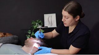 ASMR  Neck Exam amp Osteopathic Manipulation Therapy [upl. by Elohcin]