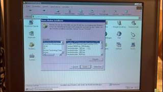 Windows 98 installing missing features [upl. by Hoban]