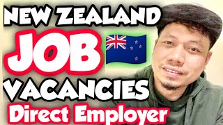 FREE VISA AND PLANE TICKET WITH NO PLACEMENT FEE  NEW ZEALAND JOB VACANCIES [upl. by Rochell142]