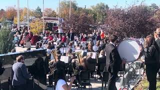 Bountiful High Band at Veterans Day celebration [upl. by Waverly]