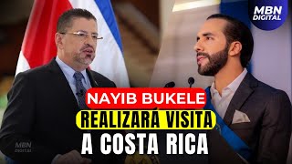 Presidente de Costa Rica Brinda Detalles sobre la Visita del Presidente Nayib Bukele [upl. by Gow]