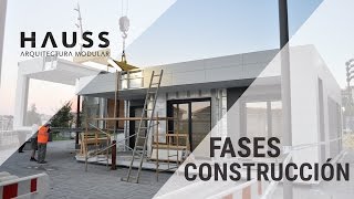 HAUSS MODULAR Fases de fabricación [upl. by Amoakuh]