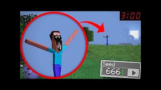 MINECRAFT MOST SCARY  SEEDS  😰  MINECRAFT HORROR SEED 666  MINECRAFT HORROR [upl. by Loredo]