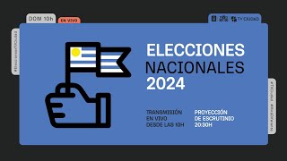 🔴Transmisión en VIVO  Elecciones Nacionales Uruguay 2024 [upl. by Alor]