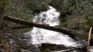 Alarka Falls Nantahala National Forest Bryson City NC [upl. by Canale]