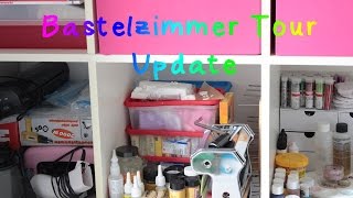 Vlog 3 Bastelzimmer Tour Update  Anielas Fimo [upl. by Harbison]