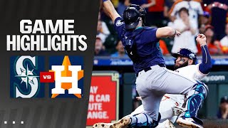 Mariners vs Astros Game Highlights 92524  MLB Highlights [upl. by Gothard]