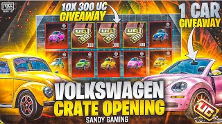 Volkswagen Beetle Car Crate Opening  New Motor Cruise Supercars Crate Opening  bgmi newcar pubg [upl. by Charlene791]