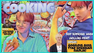 👨‍🍳17 minutes SEVENTEEN Cooking Moments🍔🥘 [upl. by Kosak8]