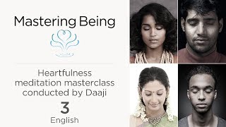 Connecting Heartfully  Heartfulness Prayer or InnerConnection  Masterclass 3  Daaji [upl. by Elleinad]