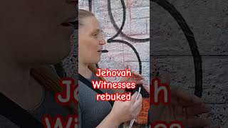 Jehovah Witnesses warned about their false religion jehovahwitnesses rome [upl. by Fondea724]