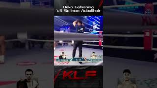 💪🏼Beqa VS Saliman More Video please subscribe our channelkunlunfight kickboxing muaythai combat [upl. by Dragon]