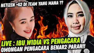 LIVE WIDIA VS PUTRI PENGACARA VINA  OMONGAN SEORANG PENGACARA KOK BEGINI [upl. by Rosecan]