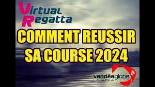 VENDEE GLOBE 2024 SUR VIRTUAL REGATTA  CONSEIL AVANT LE DEPART [upl. by Poppy572]