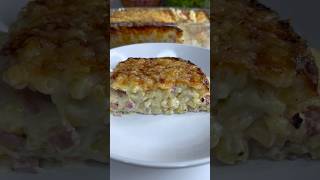 Gratin Coquillettes  Jambon aux 4 Fromages Part 2 [upl. by Ayim]