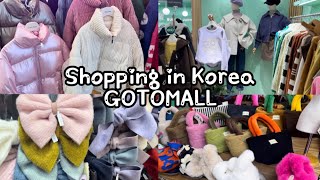 Shopping In Korea vlog 🇰🇷 2024 Winter fashion haul at Gotomall underground shopping center 💜 [upl. by Liggett]