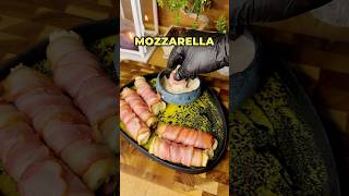 Cheesy Bacon Mozzarella Sticks You Can’t Resist food cooking delicious yummy foodie recipe [upl. by Karyl]