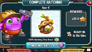 How To Breed Ape X Monster In Monster Legends Breeding Event [upl. by Alano]