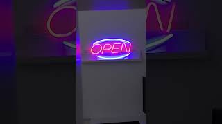 Neon LED signs Wall mounted light decoration Gaming room light [upl. by Hayimas]