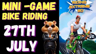 HAMSTER KOMBAT BIKE RIDING MADE EASY MINIGAMEPLAYGROUND [upl. by Nylicaj]