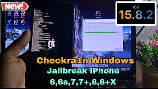 Checkra1nWindows Jailbreak iOS 1582  iOS 140 on iPhone 66s7788X  Don’t use USB Flash [upl. by Rosalia]