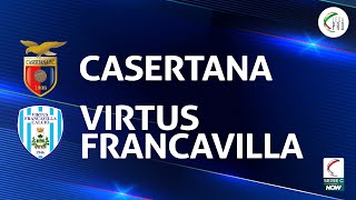 Casertana  Virtus Francavilla 20  Gli Highlights [upl. by Leunamne]