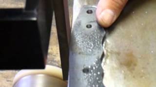 Blade making in the Dozier shop [upl. by Ytteb]