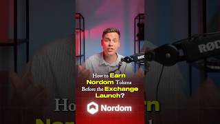 Nordom  How to earn tokens before exchange launch crypto top [upl. by Idnym325]