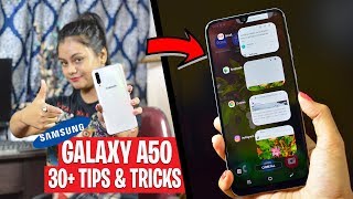 Samsung Galaxy A50 Tips and Tricks  30 Amazing Special Features [upl. by Eelik]