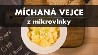 Míchaná vejce z mikrovlnky za 5 minut  Microwave scrambled eggs  BodyHunters [upl. by Alehcim399]