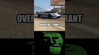 GTA 5  Truffade Thrax VS Overflod Tyrant VS Principe Deveste Eight shorts [upl. by Otilopih]