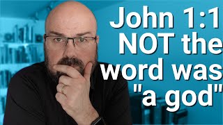 John 11 How the Greek text argues that Jesus is God and why it doesnt mean quotJesus is a Godquot [upl. by Ajnos]