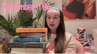 Bucket Listathon 20 Picks My November TBR 📚 DanniDabbles [upl. by Amadas728]