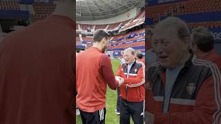 Sergio Herrera 🤝 Lucrecio Luquin osasuna porteros sergioherrera [upl. by Artimed]