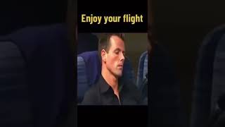 Enjoy your flight funny funnyvideo funnyshorts [upl. by Aimekahs481]