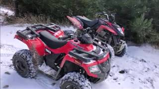 End of Season Trail Riding in Bigfork MN 2018 [upl. by Eiboj]