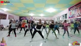 ZUMBA DANCE  BOOTY BY SAUCY SANTANA  ZIN ANITA MALANG [upl. by Anitac]