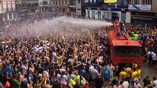 TIMELAPSE  Fiesta del Agua 2015 en Vilagarcía de Arousa [upl. by Jeaz468]