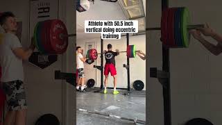 Supramaximal eccentric front squats [upl. by Vowel]