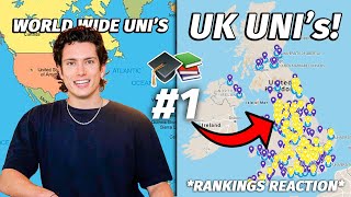 Reacting to the BEST Universities In the World VS TOP UK Universities 2023 [upl. by Adias]