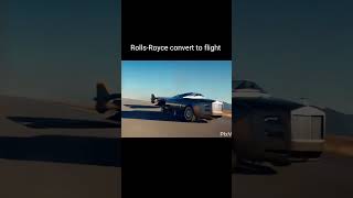 RollsRoyce car convert to flight generated video ai youtubeshorts shorts car rollsroycecar [upl. by Leiruh]