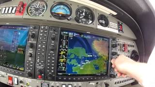 DA42VI Tour Startup and Departure Procedures [upl. by Bilac]