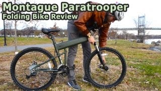 Montague Paratrooper Folding Bike Review [upl. by Thirzi]