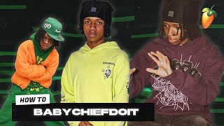 How To Make Hard Beats for BabyChiefDoIt in FL Studio [upl. by Gnuh981]