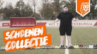 DE VOETBALSCHOENEN COLLECTIE VAN VVBASVV  MEER DAN 60 PAAR SCHOENEN [upl. by Lener]